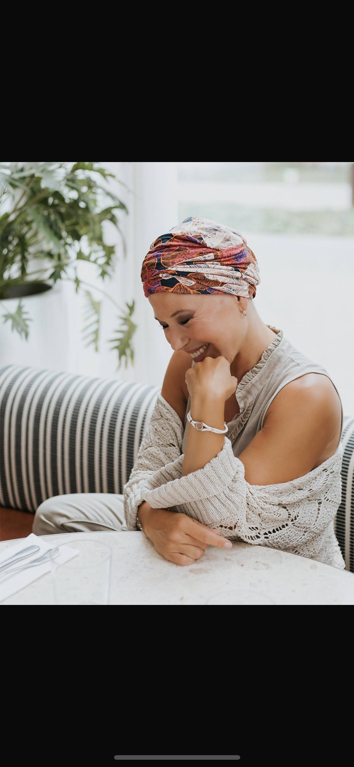 PAÑUELO ONCOLOGICO ESTAMPADO