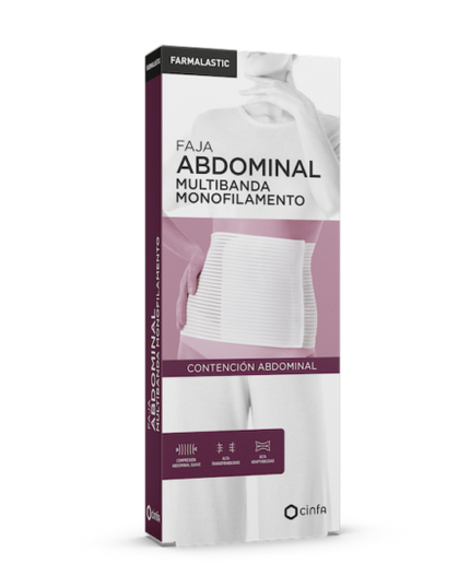 Faja Abdominal Multibanda Monofilamento