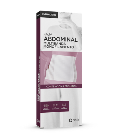 Faja Abdominal Multibanda Monofilamento