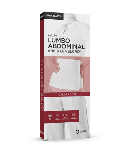 Faja Lumboabdominal Abierta Velcro