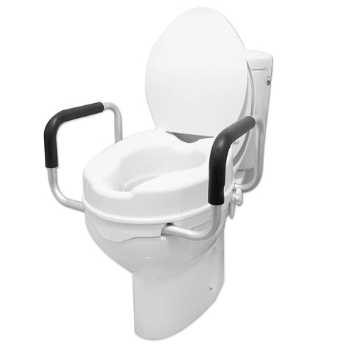ELEVADOR DE BAÑO CON REPOSABRAZOS