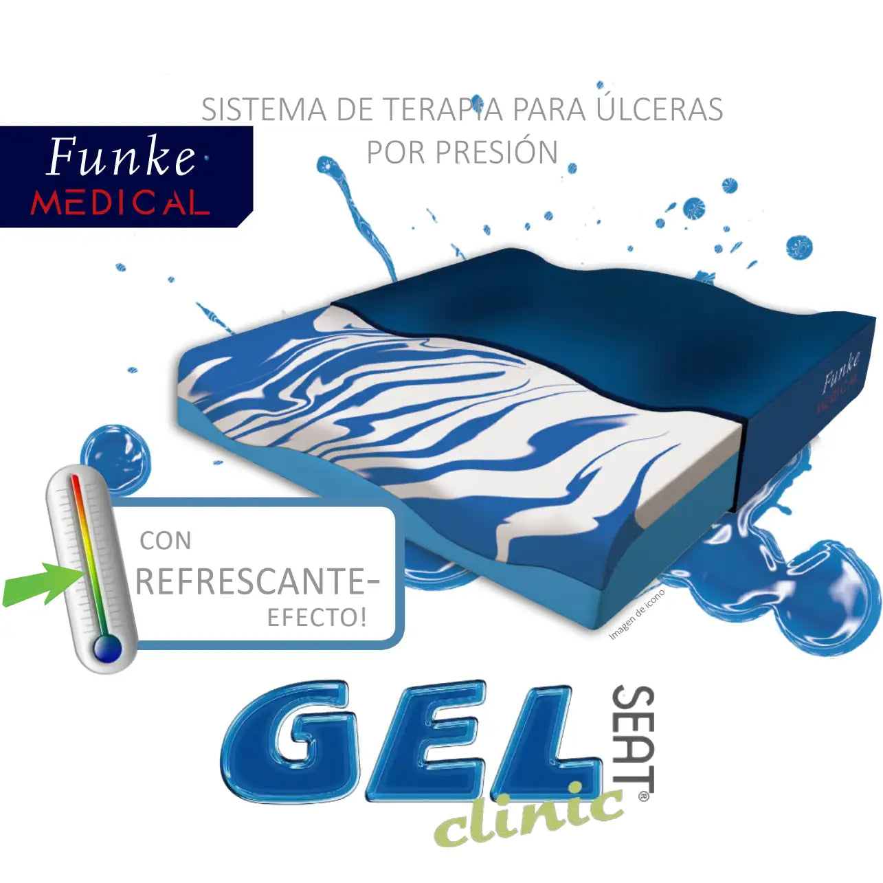 Cojín antiescalas funke medical