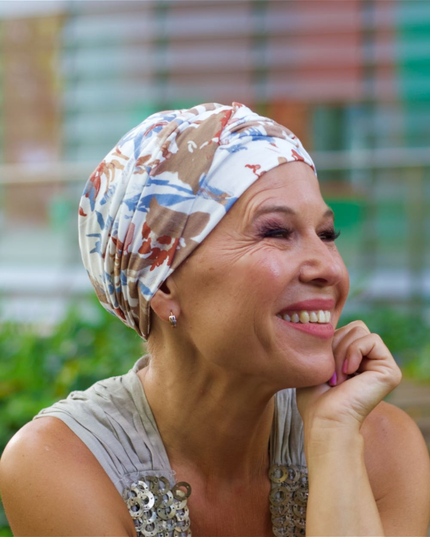 PAÑUELO ONCOLOGICO ESTAMPADO