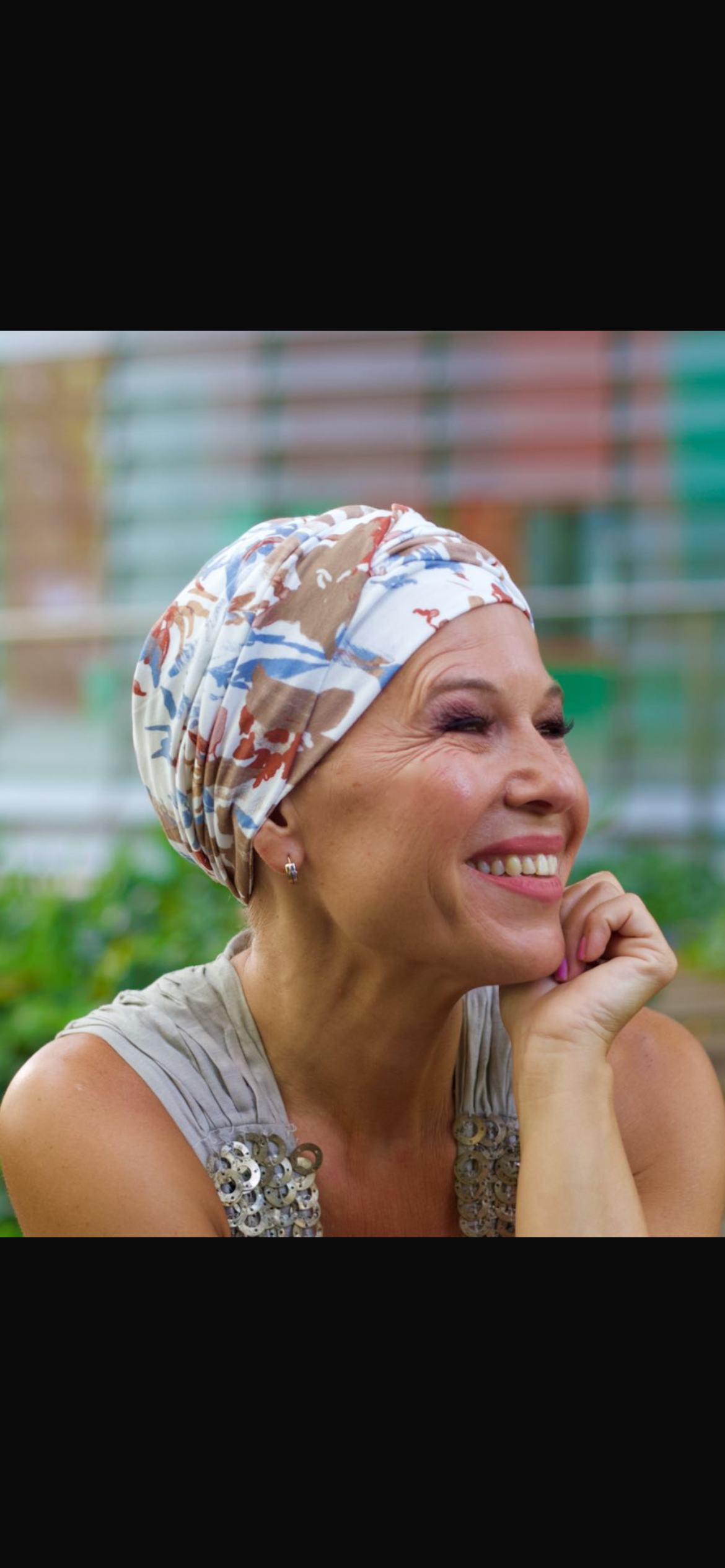 PAÑUELO ONCOLOGICO ESTAMPADO