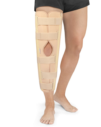 ORTESIS INMOVILIZADORA DE RODILLA DE TRES PANELES
