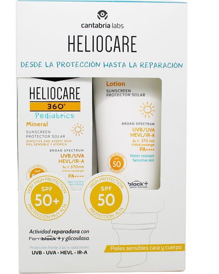 HELIOCARE LOCION PEDIATRICA 2X250ML