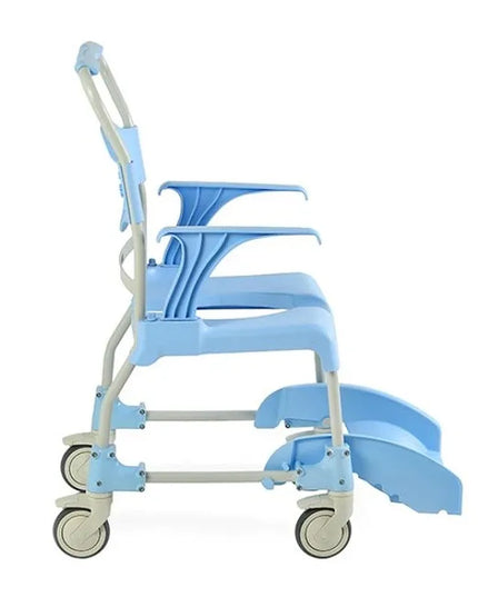 SILLA DE DUCHA CON RUEDAS